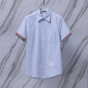 THOM BROWNE Classic Striped Shirt Men's